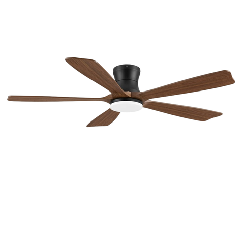 Quạt Trần Thân Ngắn 5 Cánh Gỗ Có Đèn QT251