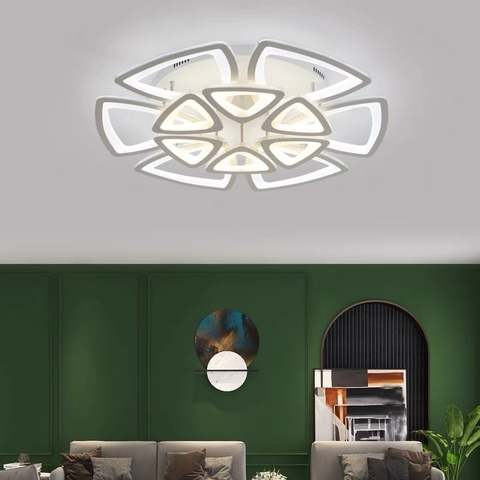 Đèn Mâm Mica Ốp Trần Phong Cách Bắc Âu DO217F