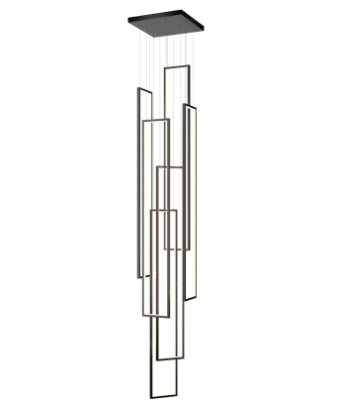 ĐÈN THẢ HÌNH CHỮ NHẬT PHONG CÁCH BẮC ÂU DT228