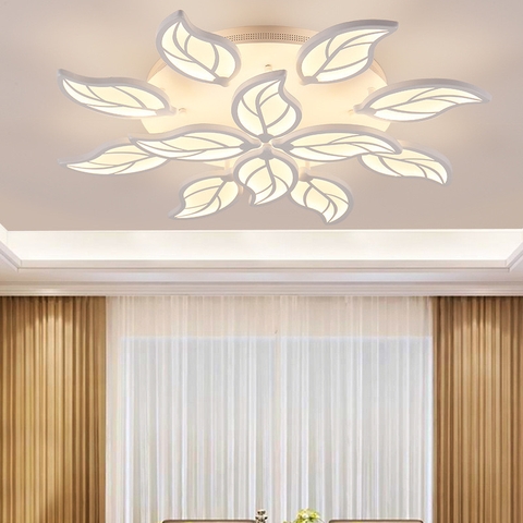 Đèn Mâm Ốp Trần Hình Lá Phong Cách Bắc Âu DO216F