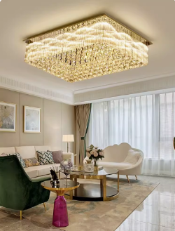 ĐÈN ỐP TRẦN PHA LÊ PHONG CÁCH HIỆN ĐẠI DO265