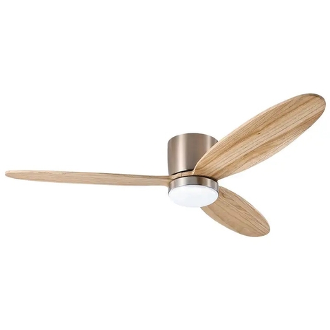 Quạt Trần Đèn Thân Ngắn Cho Trần Thấp Hình Cánh Hoa QT083