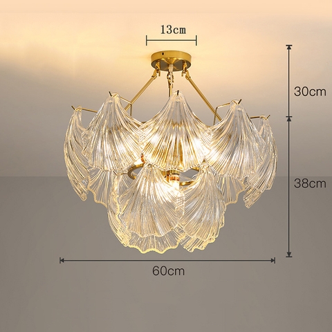 Đèn Thả Vỏ Sò Độc Đáo DT194