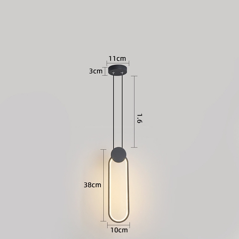 Đèn Thả Hình Học Tối Giản Hiện Đại DT207F