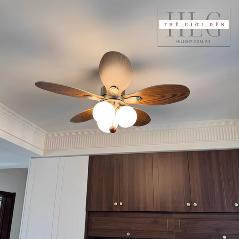 Quạt Trần Đèn Phong Cách Sang Trọng QT216
