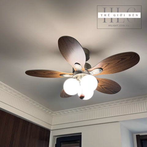 Quạt Trần Đèn Phong Cách Sang Trọng QT216