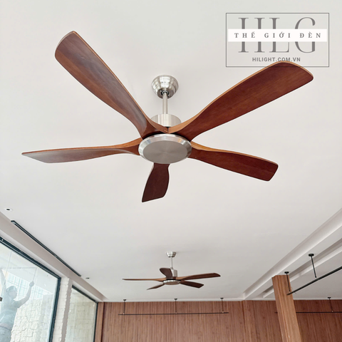 Quạt Trần Cánh Gỗ Tự Nhiên QT142