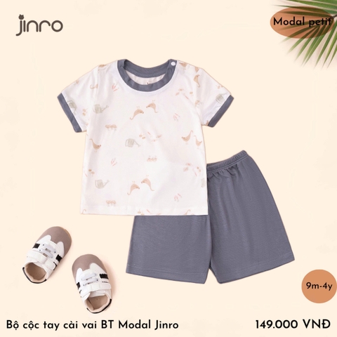 BỘ CỘC TAY JINRO CHẤT MODAL PETIT CHO BÉ