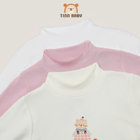 TINN BABY - BỘ DÀY TAY CỔ 3P CHẤT PEPTIT DÀY DẶN CHO BÉ