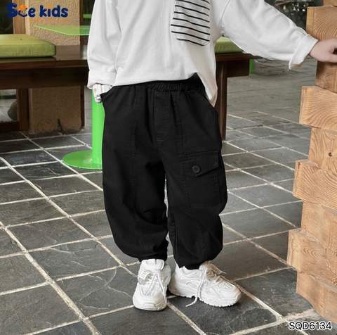 QUẦN JOGGER KAKI SCE BO GẤU CÁ TÍNH