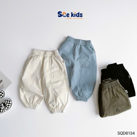 QUẦN JOGGER KAKI SCE BO GẤU CÁ TÍNH