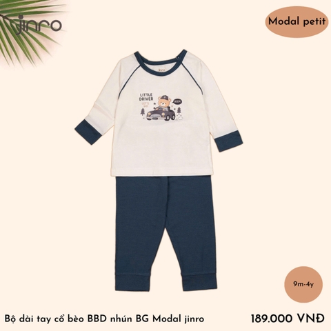 BỘ JINRO DÀI TAY PHỐI LÉ CHO BÉ