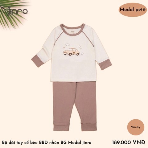 BỘ JINRO DÀI TAY PHỐI LÉ CHO BÉ