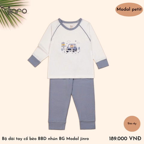 BỘ JINRO DÀI TAY PHỐI LÉ CHO BÉ