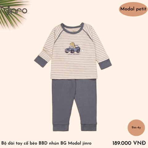 BỘ JINRO DÀI TAY PHỐI LÉ CHO BÉ