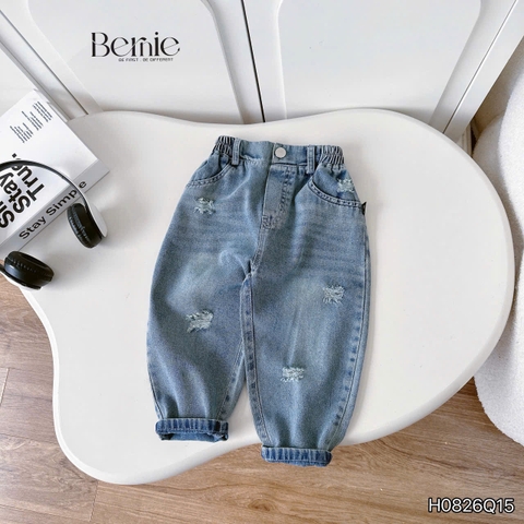 QUẦN JEAN BERNIE BAGGY XƯỚC NĂNG ĐỘNG CHO BÉ