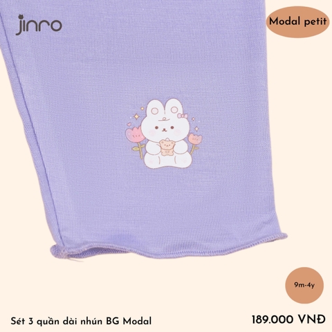 SET 3 QUẦN JINRO CHO BÉ