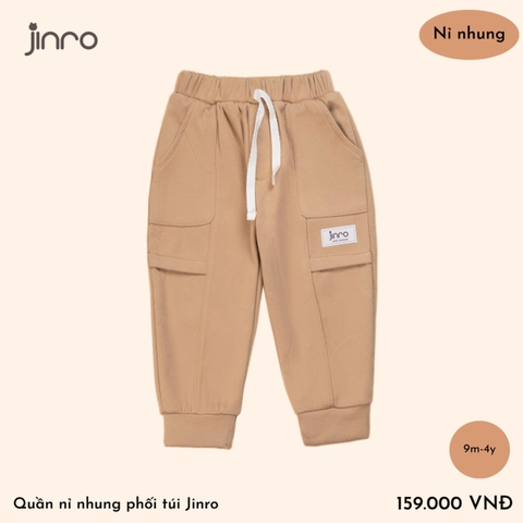 QUẦN NỈ JINRO PHỐI DÂY CHO BÉ
