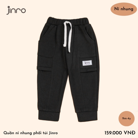 QUẦN NỈ JINRO PHỐI DÂY CHO BÉ