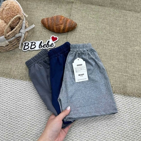 SET 3 QUẦN ĐÙI COTTON CHO BÉ TRAI