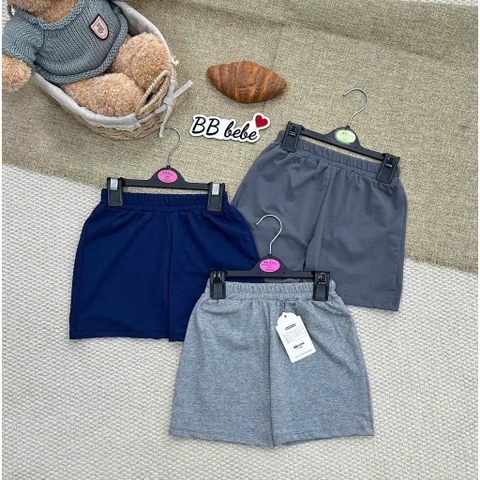 SET 3 QUẦN ĐÙI COTTON CHO BÉ TRAI