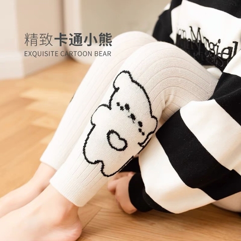 QUẦN TẤT LEN HÌNH GẤU