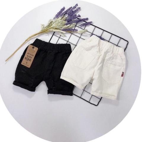 QUẦN SHORT KAKI RÁCH