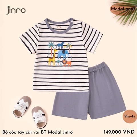 JINRO - BỘ CỘC TAY MODAL PETIT BÉ TRAI