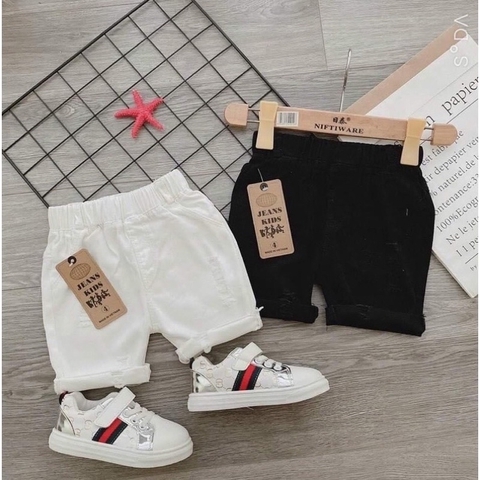 QUẦN SHORT KAKI RÁCH