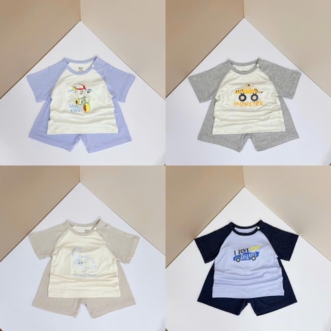 JINRO - BỘ CỘC TAY MODAL PETIT BÉ TRAI