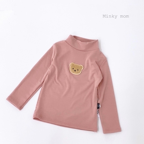 ÁO COTTON LEN GẤU CỔ 3P CHO BÉ