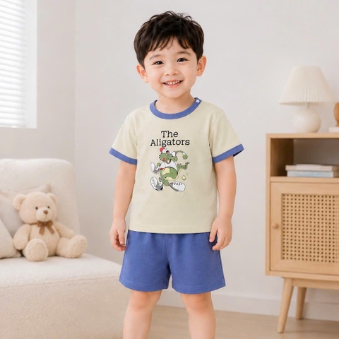 TINN BABY - BỘ CỘC TAY MODAL PETIT BÉ TRAI