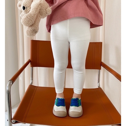 SET 4 QUẦN LEGGING DÀI TRƠN CHO BÉ