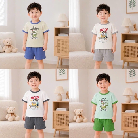 TINN BABY - BỘ CỘC TAY MODAL PETIT BÉ TRAI