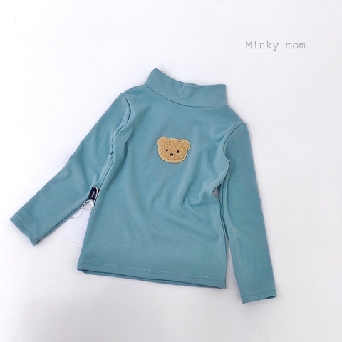 ÁO COTTON LEN GẤU CỔ 3P CHO BÉ