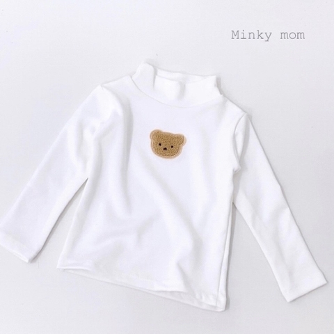 ÁO COTTON LEN GẤU CỔ 3P CHO BÉ