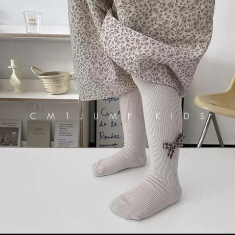 QUẦN TẤT LIỀN BÀN ĐÍNH NƠ