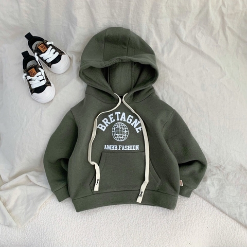 ÁO HOODIE NỈ BÔNG CHO BÉ