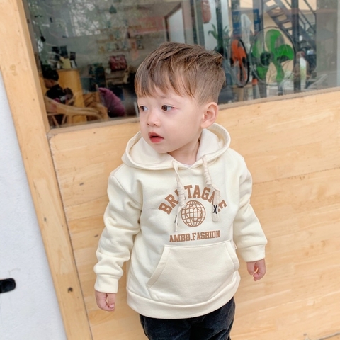 ÁO HOODIE NỈ BÔNG CHO BÉ