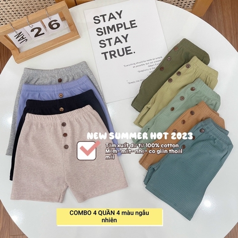 SET 4 QUẦN ĐÙI TĂM 3 CÚC