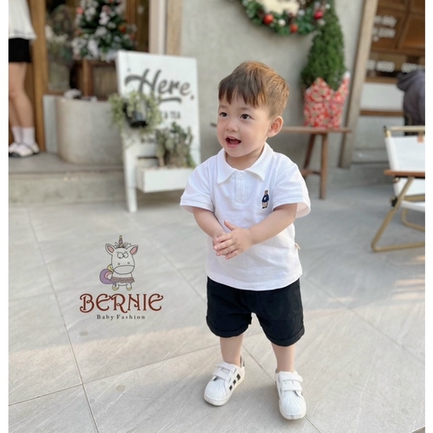 BỘ POLO THÊU GẤU