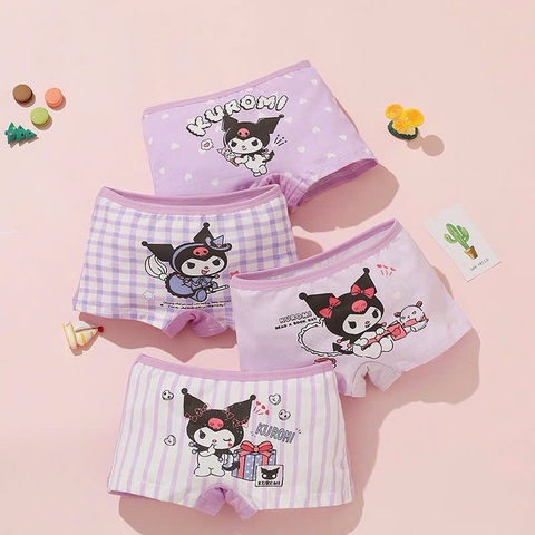SET 4 QUẦN CHIP ĐÙI COTTON CHO BÉ