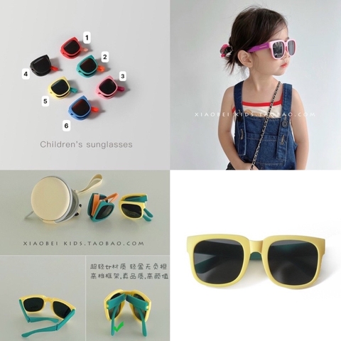 KÍNH GẤP GỌN KÈM HỘP CHO BÉ