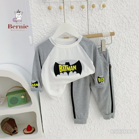 BỘ DÀI TAY BATMAN CHO BÉ