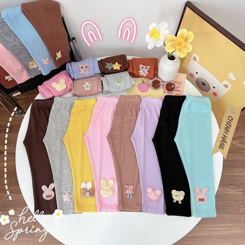 SET 4 QUẦN LEGGING DÀI HOẠ TIẾT