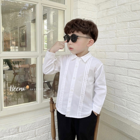 ÁO SƠ MI XẾP LY NỔI CHO BÉ