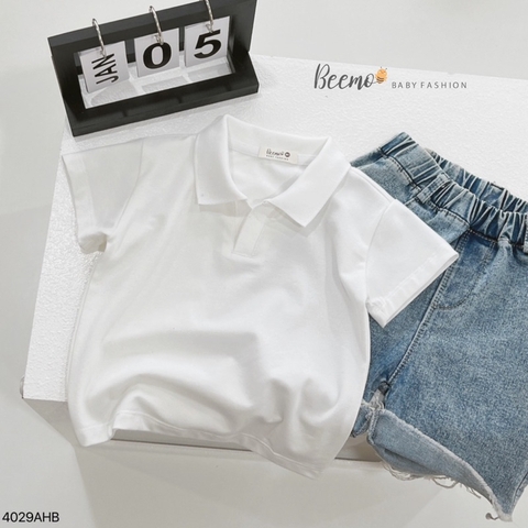 ÁO CỘC TAY POLO CỔ V