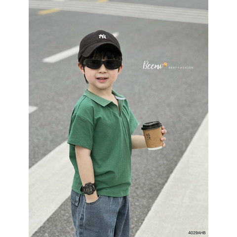ÁO CỘC TAY POLO CỔ V