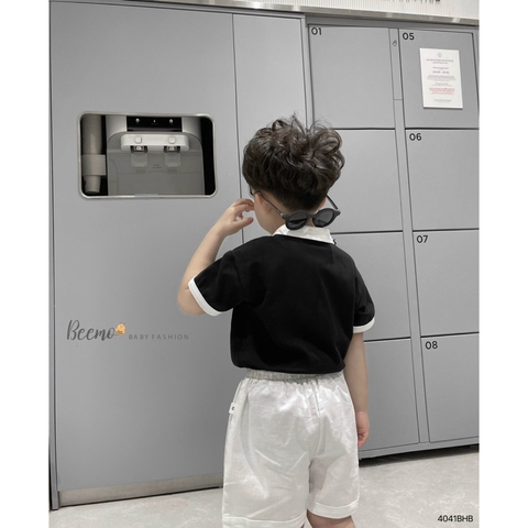 BỘ POLO CỘC TAY PHỐI MÀU