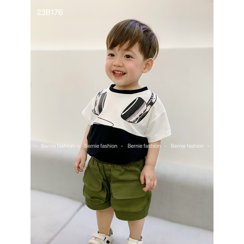 BỘ BÉ TRAI PHỐI MÀU TAI NGHE